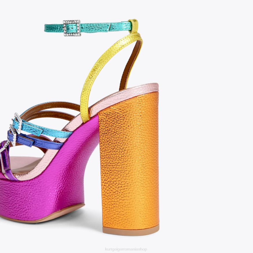 femei multi/altele Kurt Geiger platforma înaltă din pierra din Londra N02B161 | încălțăminte