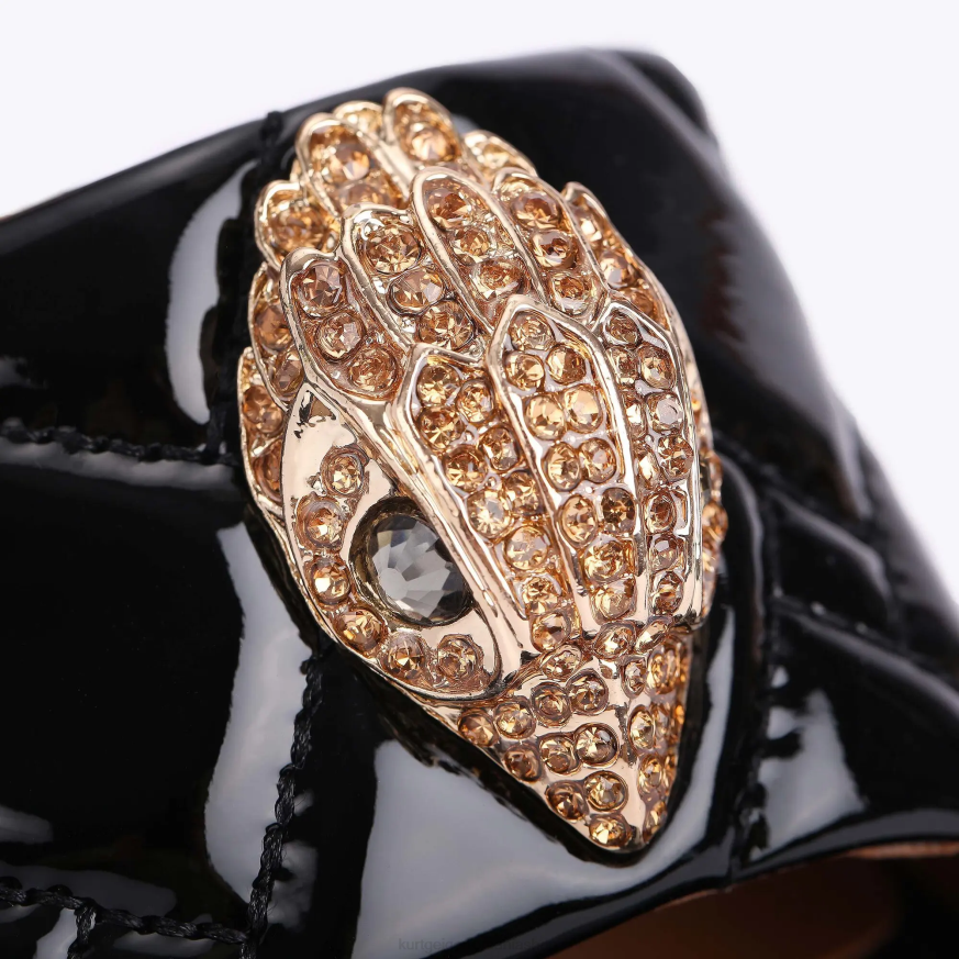 femei negru Kurt Geiger sandale london kensington N02B671 | încălțăminte