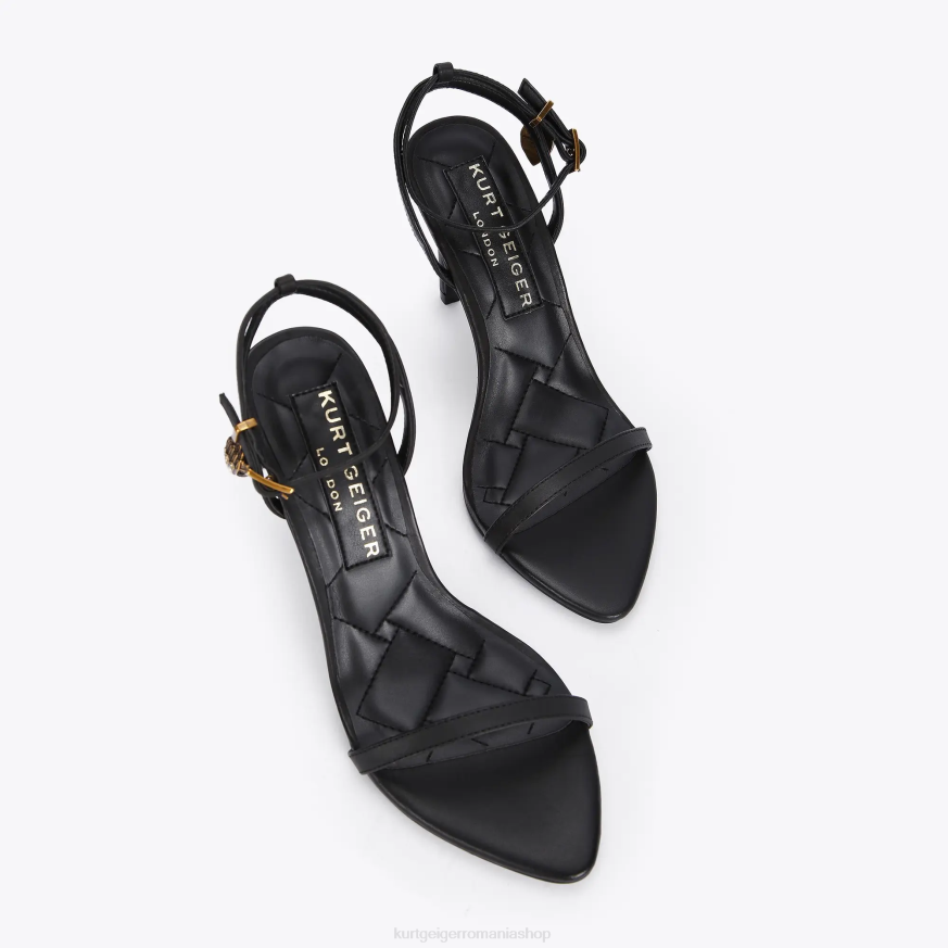 femei negru Kurt Geiger sandale london shoreditch N02B673 | încălțăminte