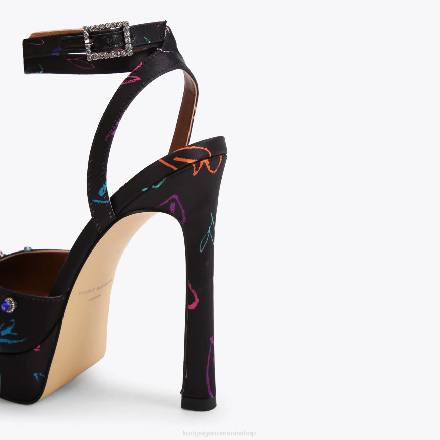 femei negru altul Kurt Geiger platforma octavia de londra N02B409 | încălțăminte