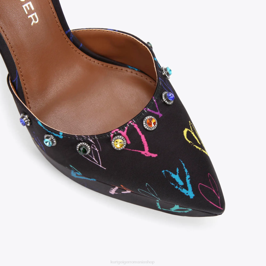 femei negru altul Kurt Geiger platforma octavia de londra N02B409 | încălțăminte