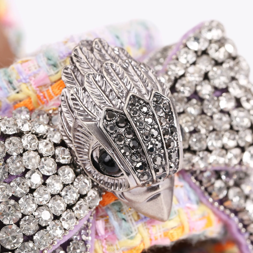 femei portocale Kurt Geiger sandale london kensington cu arc N02B289 | încălțăminte