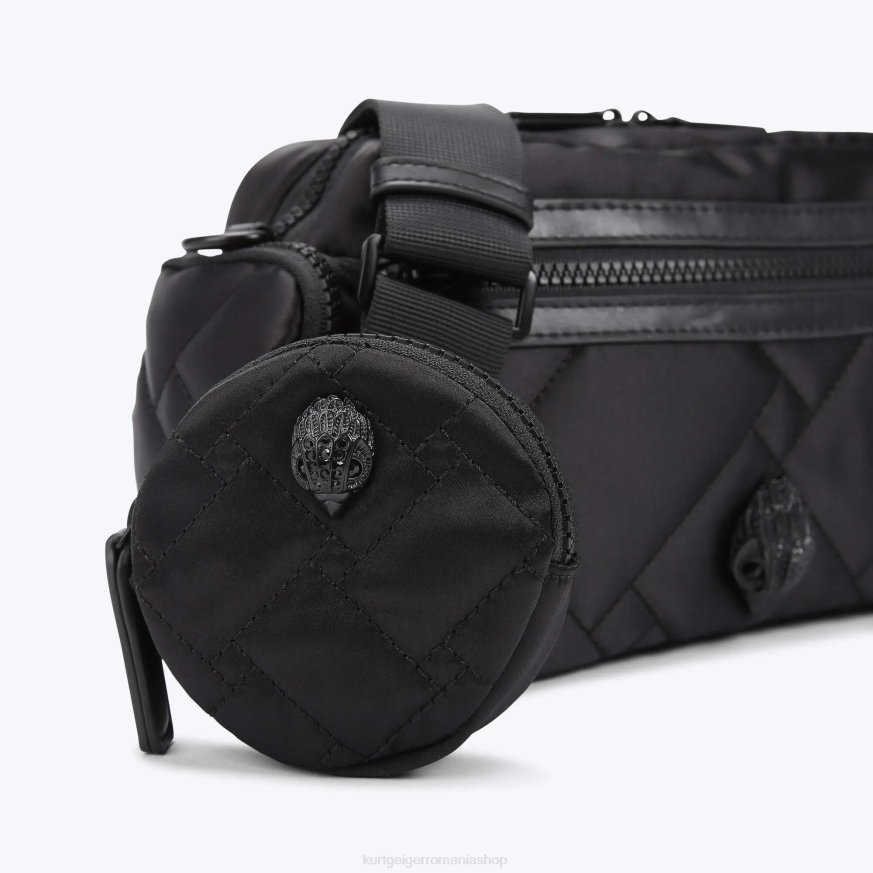 femei negru altul Kurt Geiger geantă londra reciclată cu mai multe camere N02B277 | saci