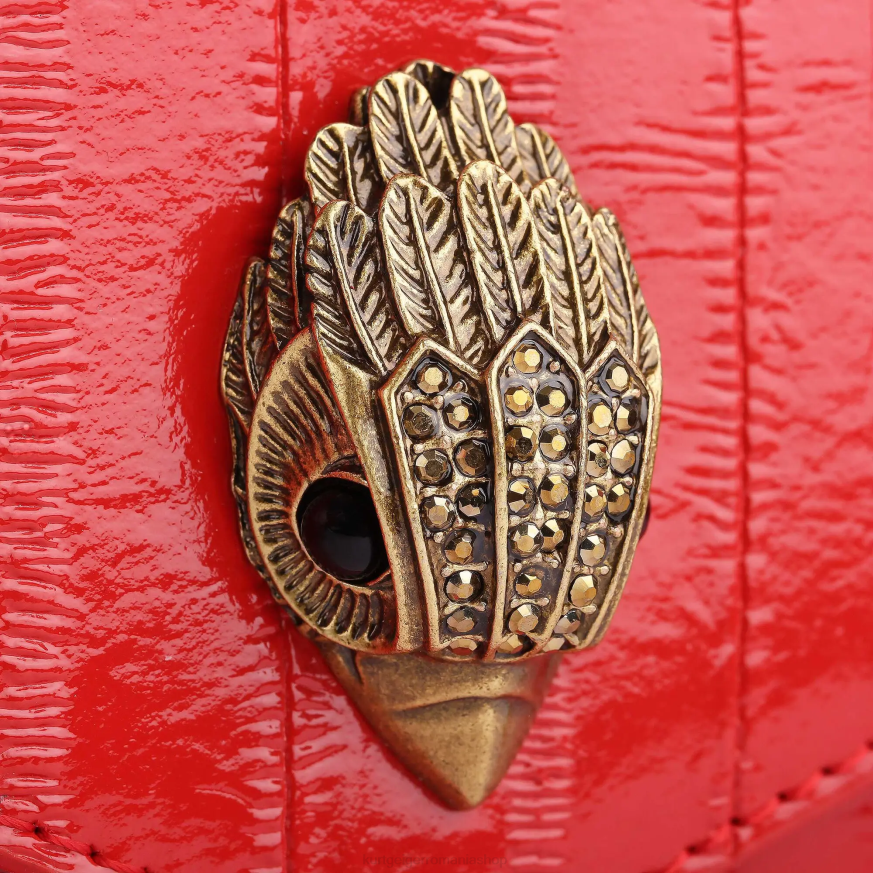 femei combinație roșie Kurt Geiger london shoreditch plic N02B132 | saci