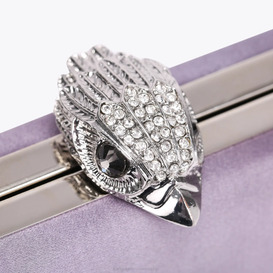 femei liliac Kurt Geiger clutch london kensington N02B58 | saci