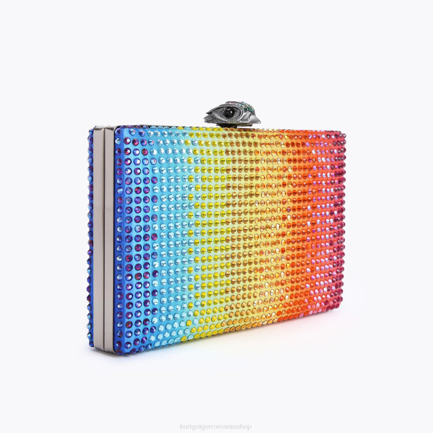 femei multi/altele Kurt Geiger clutch Kensington cu cristal de Londra N02B204 | saci