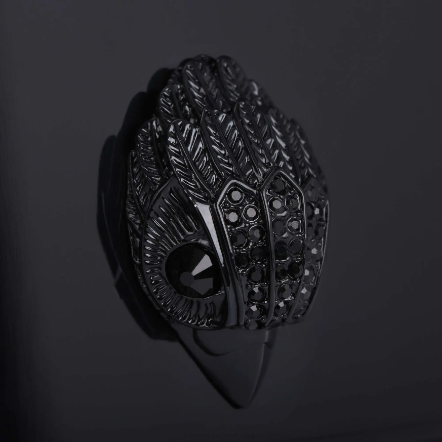 femei negru Kurt Geiger london party eagle clutch drench N02B263 | saci