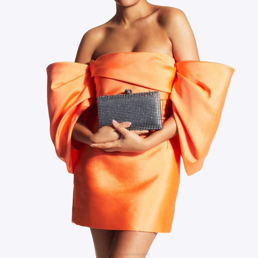 femei negru altul Kurt Geiger clutch Kensington cu cristal de Londra N02B57 | saci