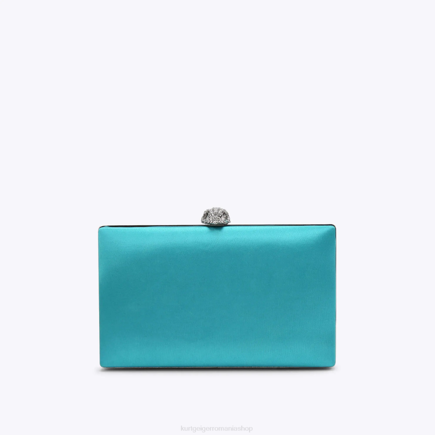 femei turcoaz Kurt Geiger clutch london kensington N02B60 | saci
