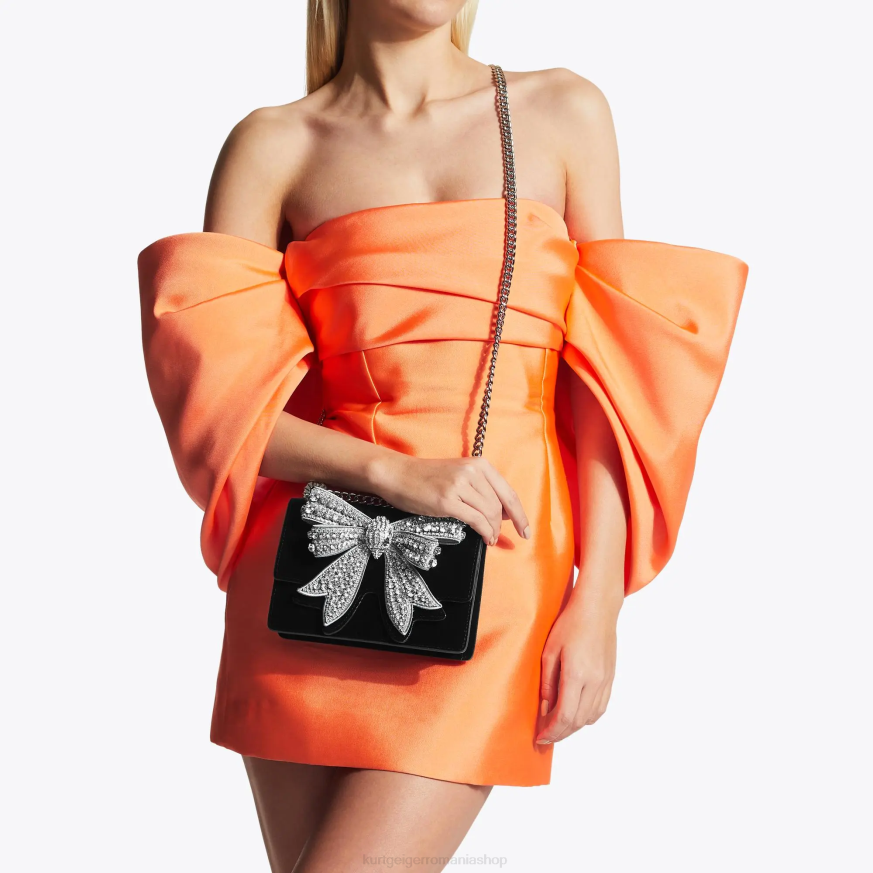 femei alb negru Kurt Geiger london shoreditch small cross body N02B124 | saci