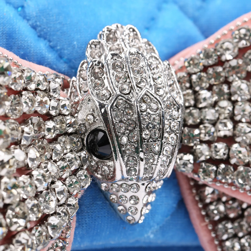 femei albastru Kurt Geiger london velvet medium kensington N02B107 | saci