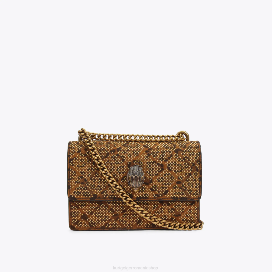 femei combinație maro închis Kurt Geiger london shoreditch small cross body N02B138 | saci