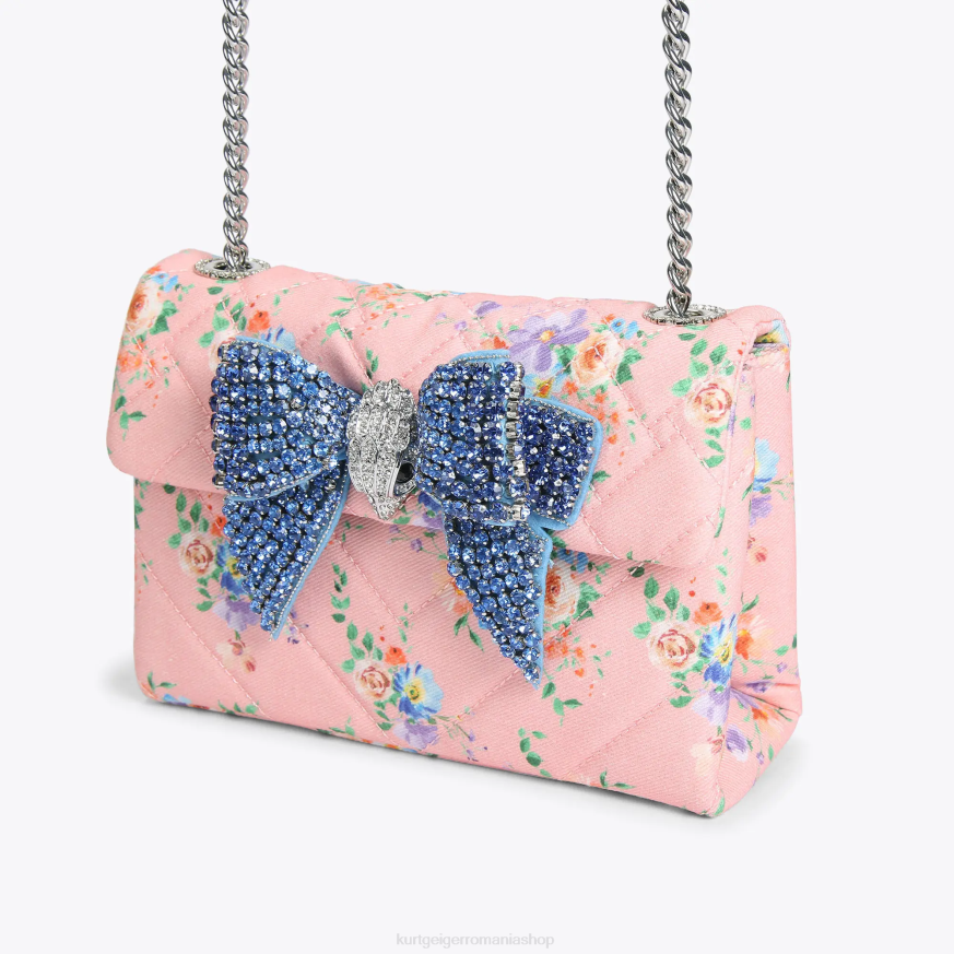 femei combinație roz Kurt Geiger london bow medium kensington N02B85 | saci