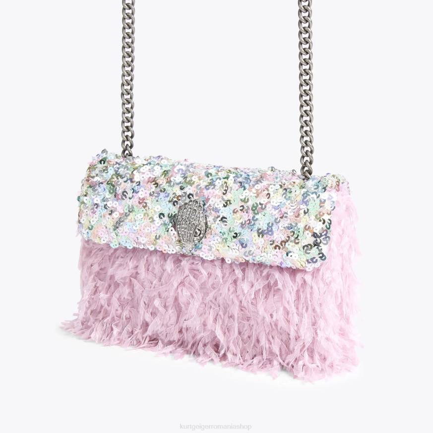 femei combinație roz Kurt Geiger paiete london Kensington mediu N02B43 | saci
