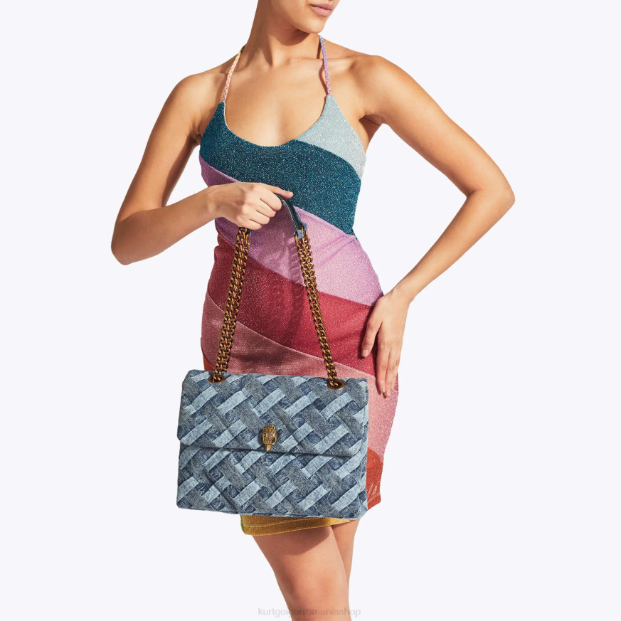 femei denim Kurt Geiger london big kensington soft N02B84 | saci