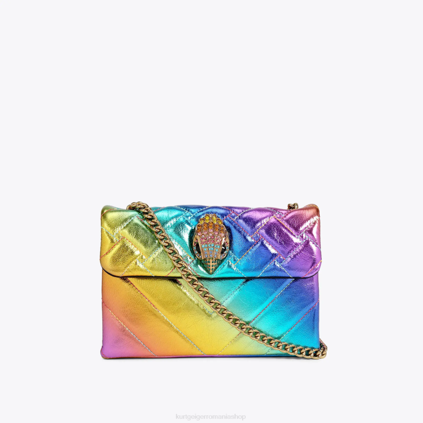 femei multi/altele Kurt Geiger geantă Kensington din piele london N02B19 | saci