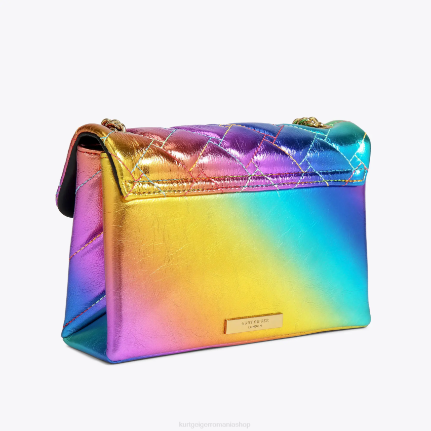 femei multi/altele Kurt Geiger geantă Kensington din piele london N02B19 | saci
