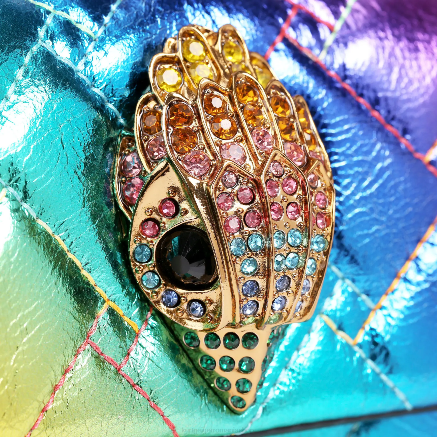 femei multi/altele Kurt Geiger geantă Kensington din piele london N02B19 | saci