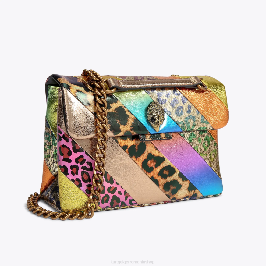 femei multi/altele Kurt Geiger geantă Kensington din piele london N02B20 | saci