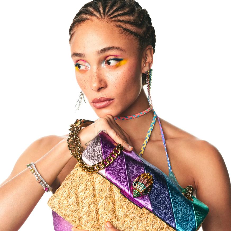 femei multi/altele Kurt Geiger geantă london rafia kensington N02B16 | saci