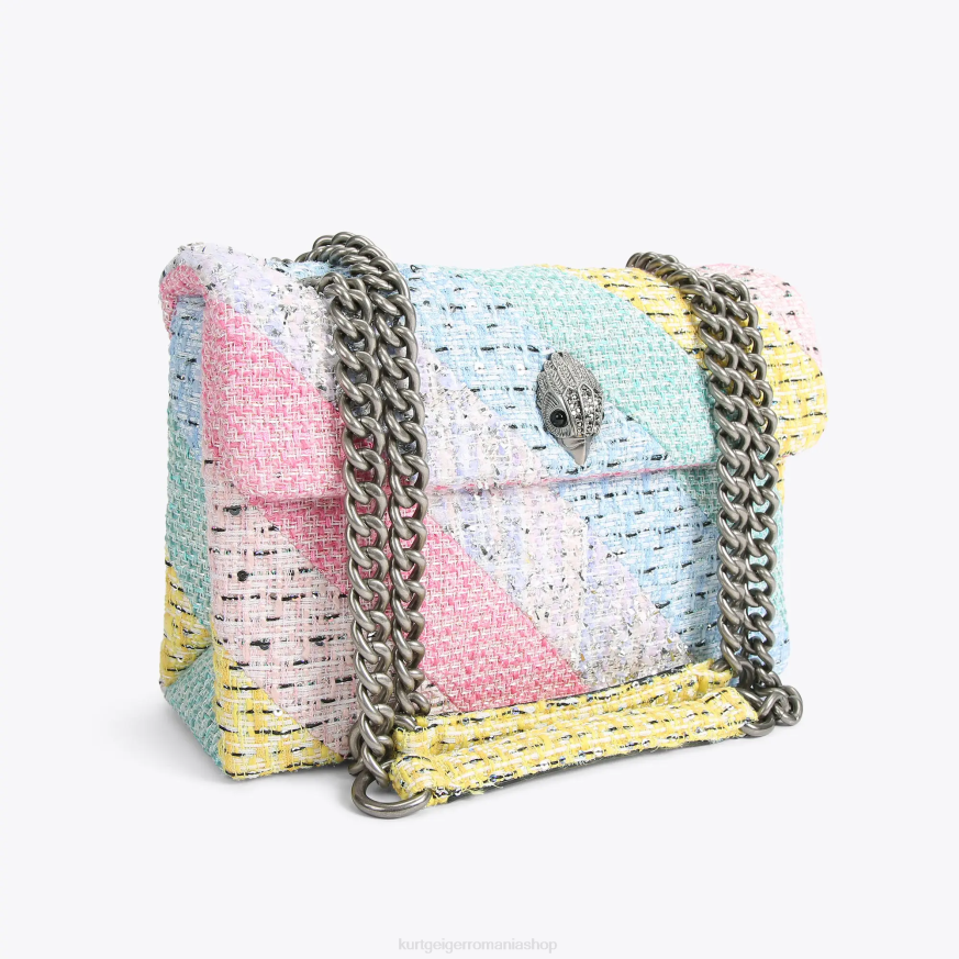 femei multi/altele Kurt Geiger geantă london tweed kensington N02B8 | saci