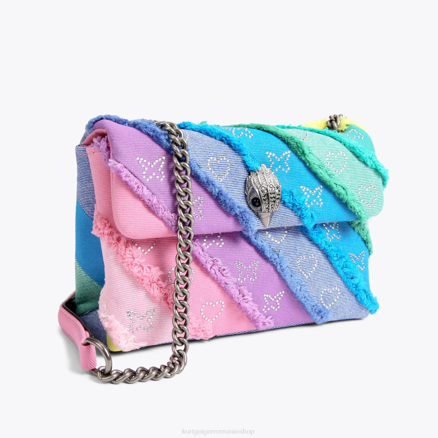 femei multi/altele Kurt Geiger london denim mediu kensington N02B14 | saci