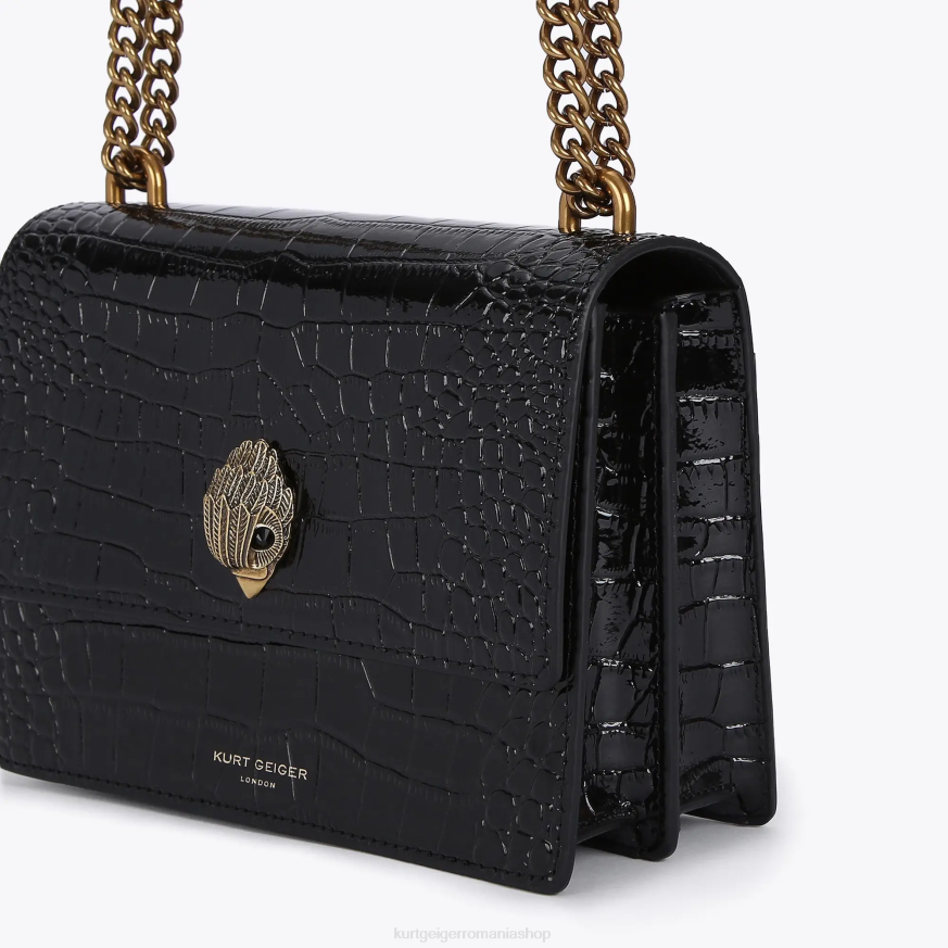 femei negru Kurt Geiger london shoreditch cross body N02B123 | saci