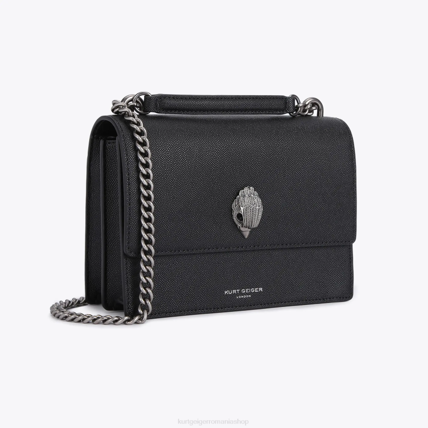 femei negru Kurt Geiger london shoreditch cross body N02B135 | saci