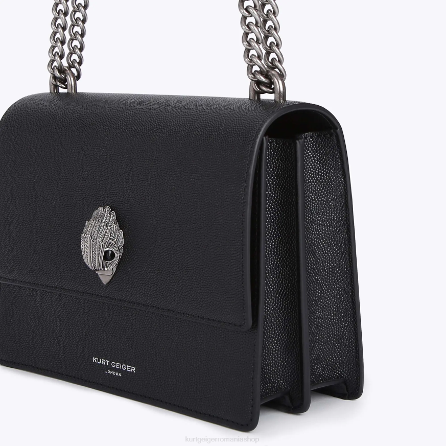 femei negru Kurt Geiger london shoreditch cross body N02B135 | saci