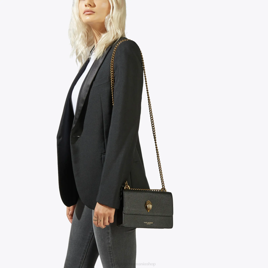 femei negru Kurt Geiger london shoreditch small crossbody N02B134 | saci