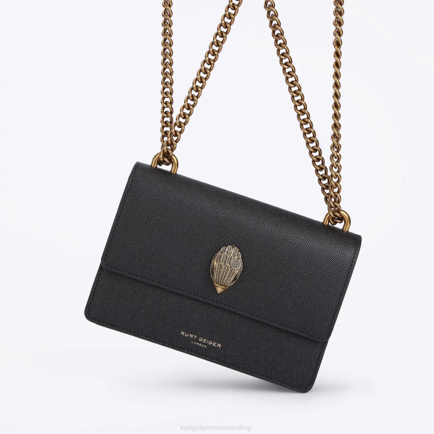 femei negru Kurt Geiger london shoreditch small crossbody N02B134 | saci