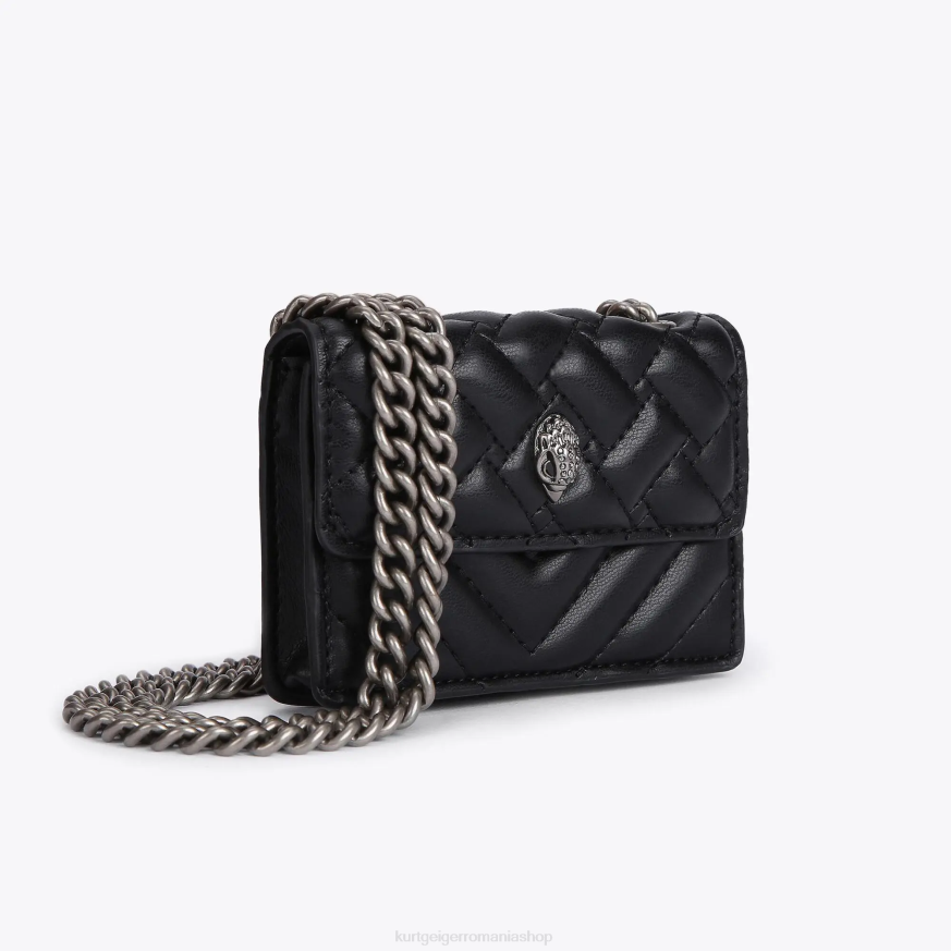 femei negru Kurt Geiger londra micro kensington N02B61 | saci