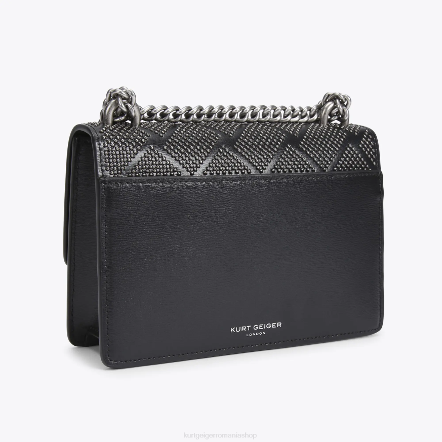 femei negru altul Kurt Geiger london shoreditch small cross body N02B125 | saci