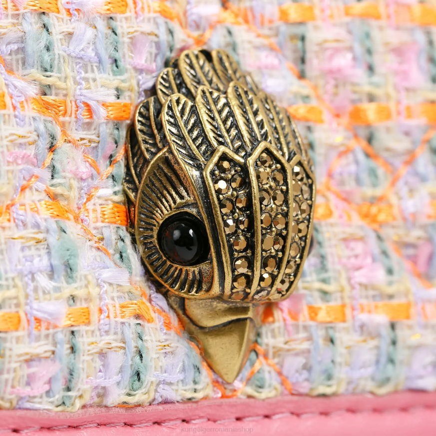 femei portocale Kurt Geiger geantă london tweed kensington N02B9 | saci