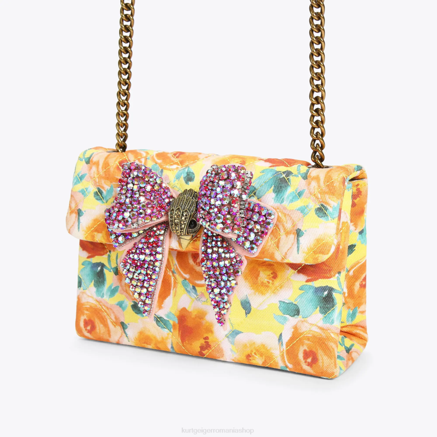 femei portocale Kurt Geiger london bow medium kensington N02B3 | saci