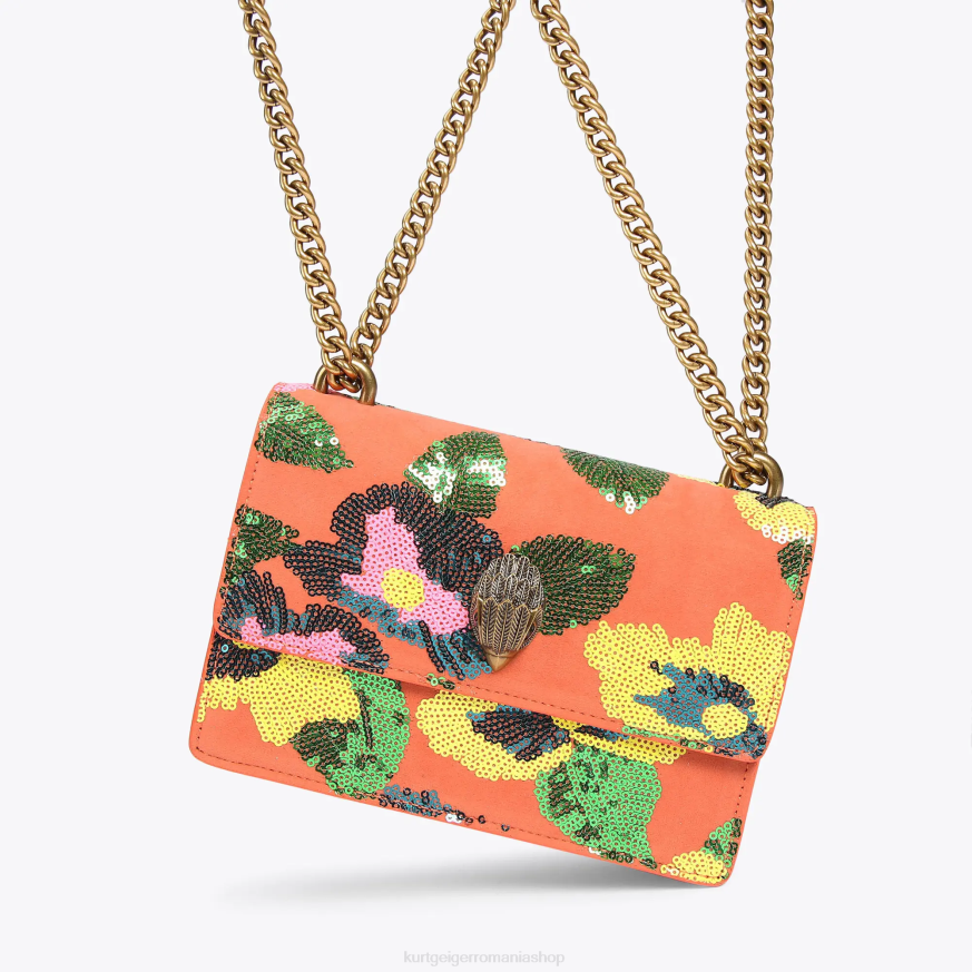 femei portocale Kurt Geiger london shoreditch small cross body N02B114 | saci