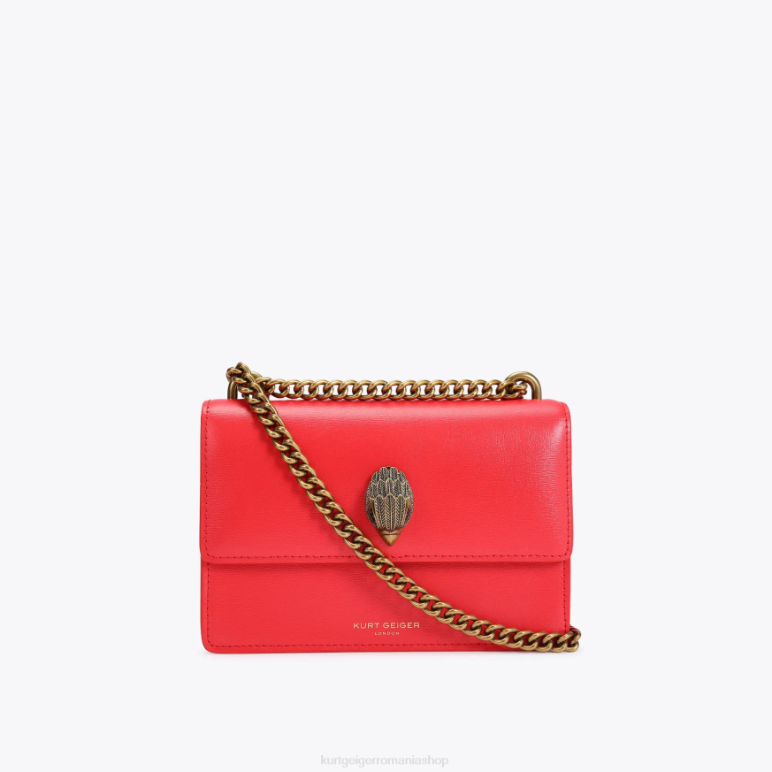 femei roșu Kurt Geiger london shoreditch small cross body N02B128 | saci