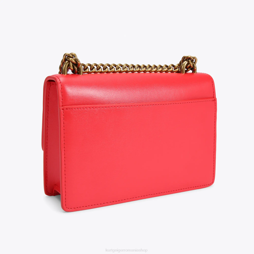 femei roșu Kurt Geiger london shoreditch small cross body N02B128 | saci