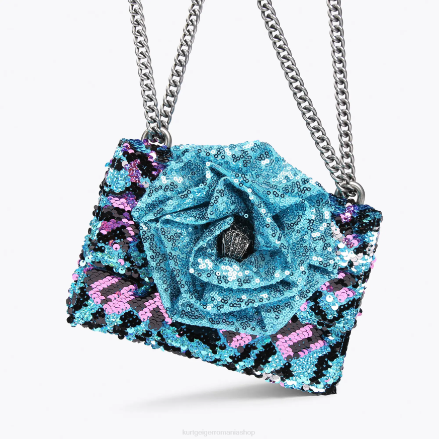 femei turcoaz Kurt Geiger london shoreditch small cross body N02B126 | saci