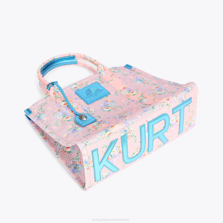 femei combinație roz Kurt Geiger tote london southbank N02B469 | saci