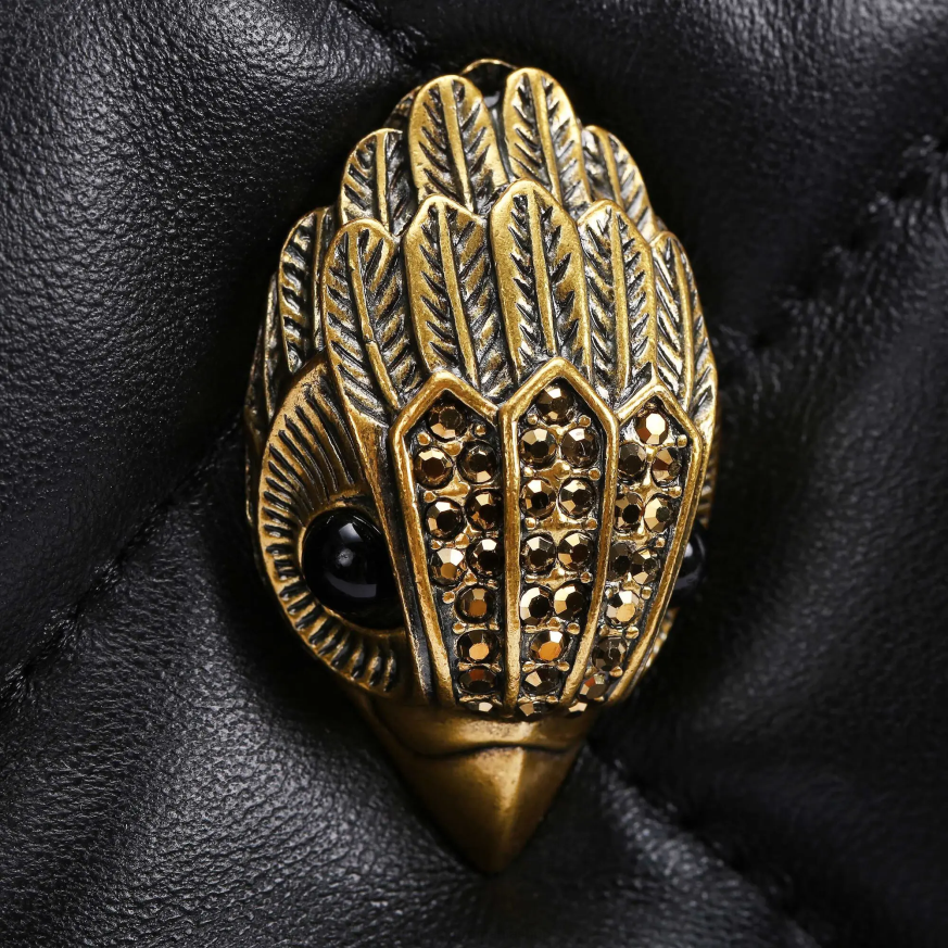 femei negru Kurt Geiger London Kensington soft shopper N02B71 | saci