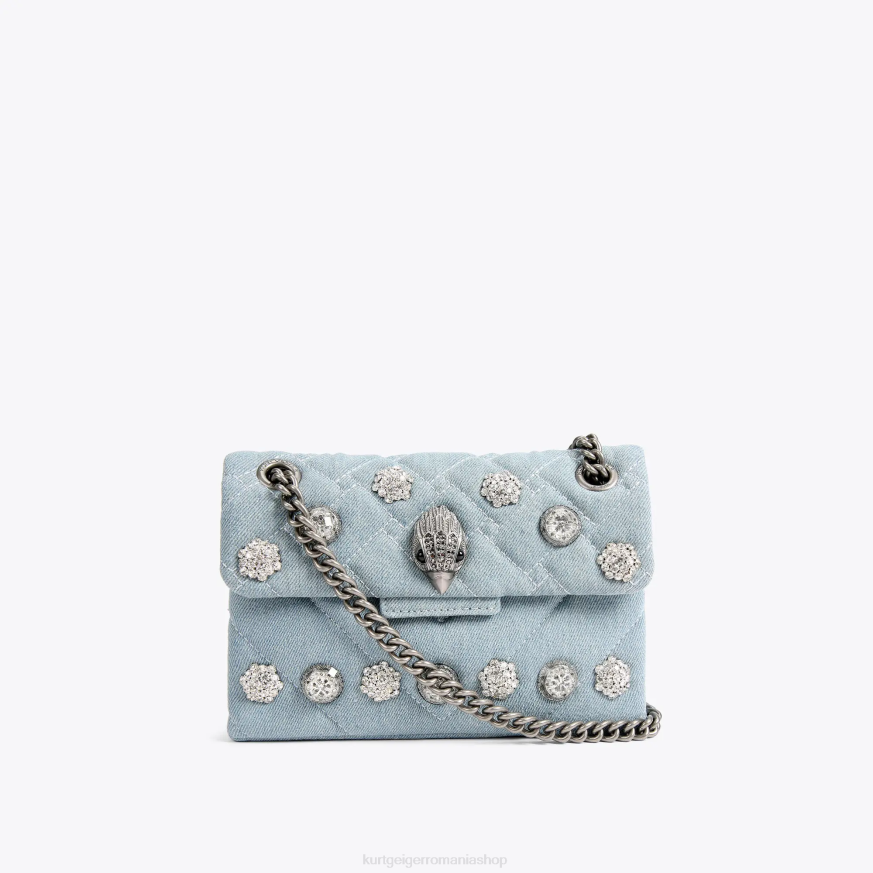 femei albastru deschis Kurt Geiger london crystal mini kensington N02B90 | saci