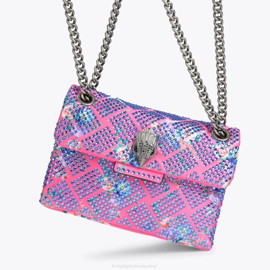 femei combinație roz Kurt Geiger london fabric mini kensington N02B36 | saci