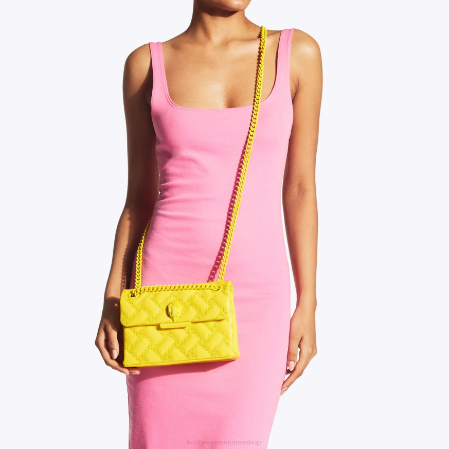 femei galben Kurt Geiger london mini kensington drench N02B79 | saci