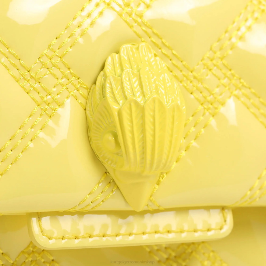 femei galben Kurt Geiger london mini kensington drench N02B79 | saci