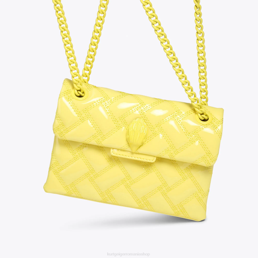 femei galben Kurt Geiger london mini kensington drench N02B79 | saci