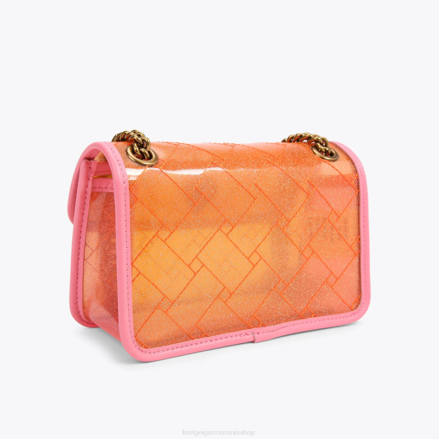 femei galben Kurt Geiger vinil londra mini kensington N02B91 | saci