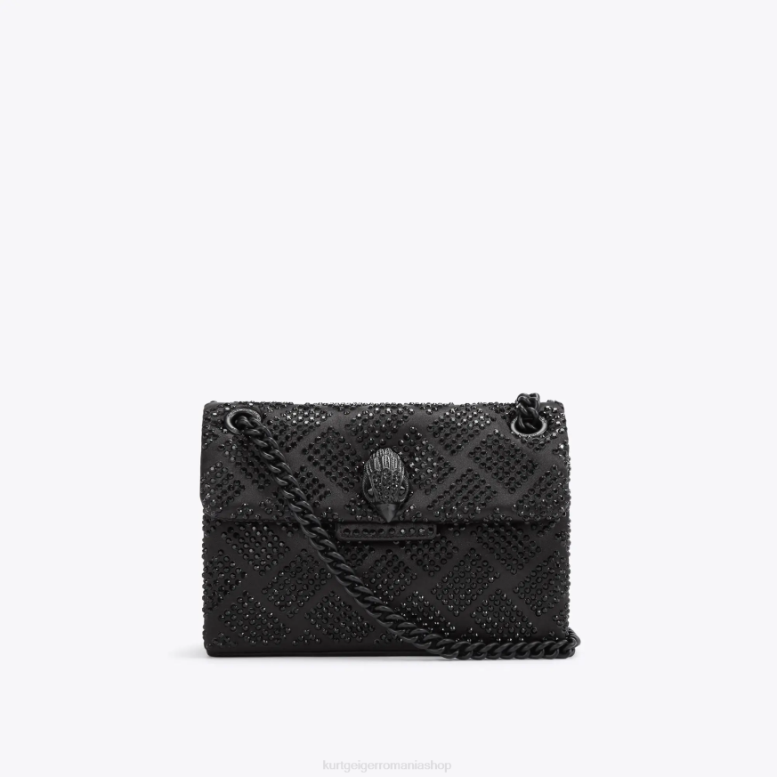 femei negru Kurt Geiger london fabric mini kensington N02B40 | saci