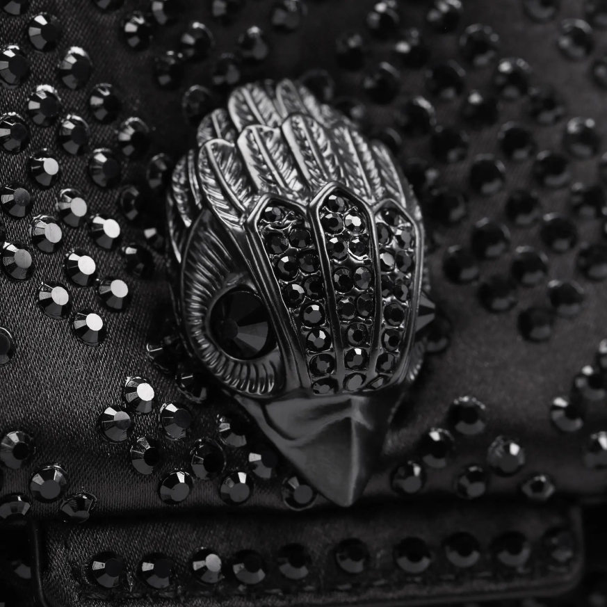 femei negru Kurt Geiger london fabric mini kensington N02B40 | saci