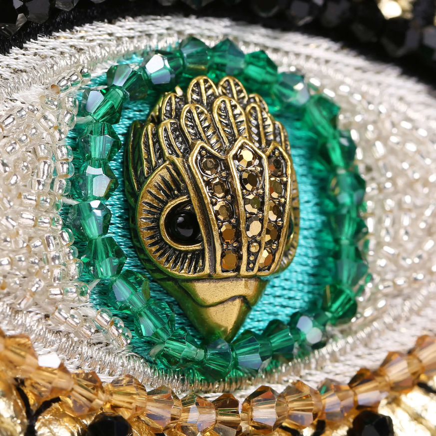 femei aur Kurt Geiger london kensington lanț portofel ochi N02B109 | saci